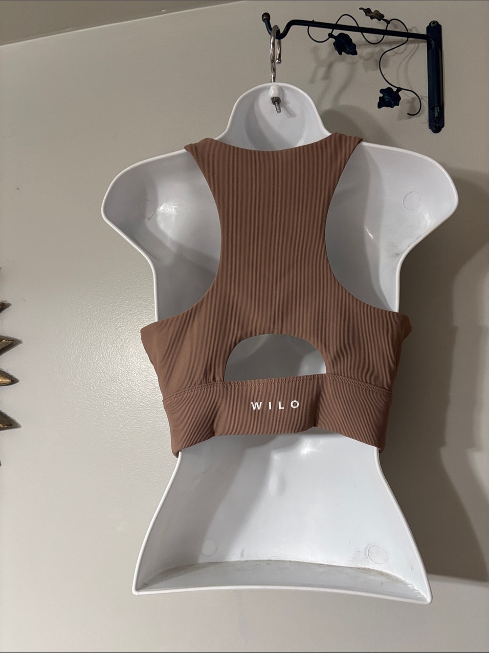 Wilo Based Ribbed Longline Bra - Picture 5 of 7
